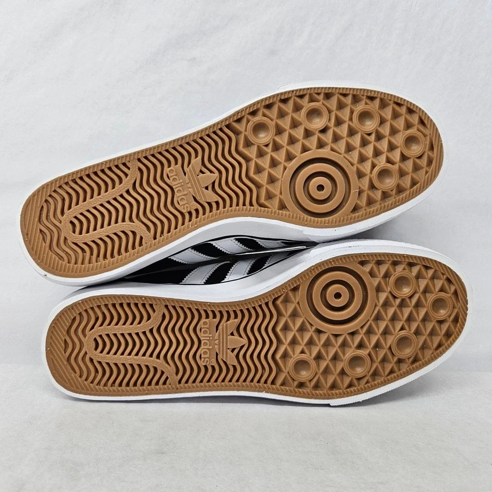 Adidas Adi Ease Skateboarding Shoes HQ6432 Core Black Cloud White‎ Men's Size 9